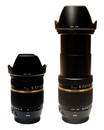 Tamron 18-270 mm VC lense for Nikon DSLR camera body large image 0