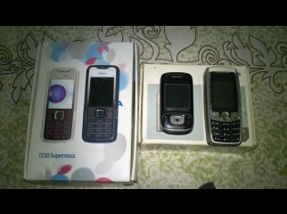 1 Nokia 2 Siemens mobile set