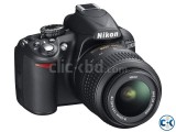 Nikon D3100 Digital SLR Camera with Nikkor Zoom Lens
