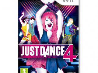 Just Dance 4 CD for Wii.