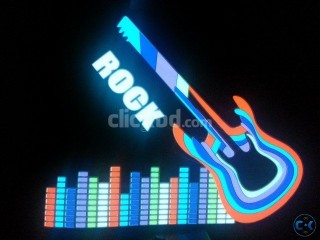 Sound music Activated Car Stickers Equalizer....
