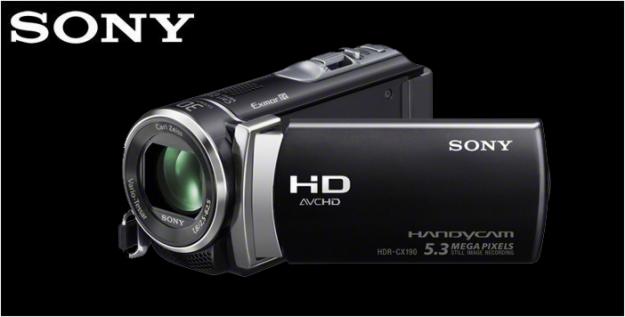 Sony Handycam CX190 Full HD Camcorder large image 0