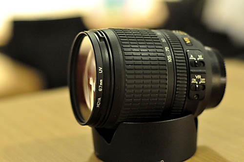 Nikon 18-105mm AF-S DX VR ED with Marumi Haze UV large image 0