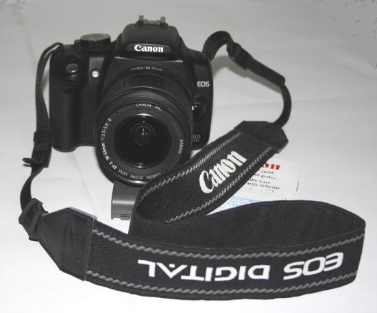 Canon DSLR 350D with 18-55 mm lens large image 0