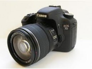 Canon EOS 7D CMOS DSLR Camera with EF 28-135mm Lens