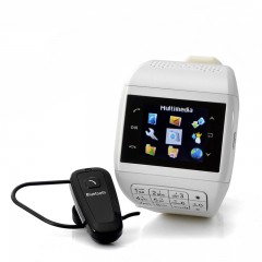 Mobile phone watch with dual sim Keypad Touch Screen Bluetoo