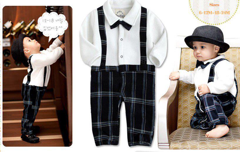 Baby Boy Suit Romper large image 0