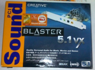 Creative PCI 5.1 vx Sound card