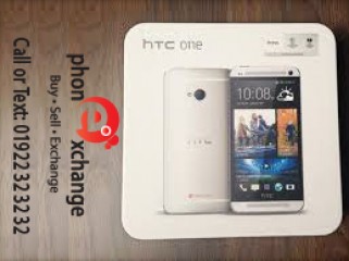 HTC ONE INTAC BRAND NEW 64000 TK WE ACCEPT EXCHANGE OFFER