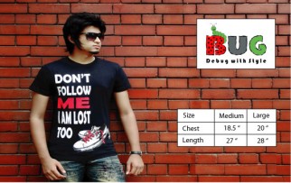 Finest Quality Custom Made T-shirt from BUG