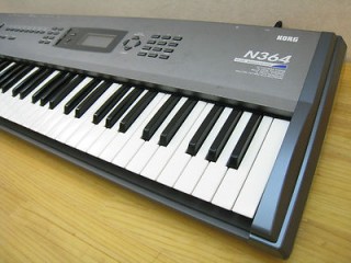 brand new korg n364 keyboard