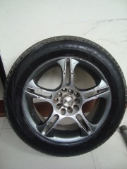 sports chrome rim and tyre 4set