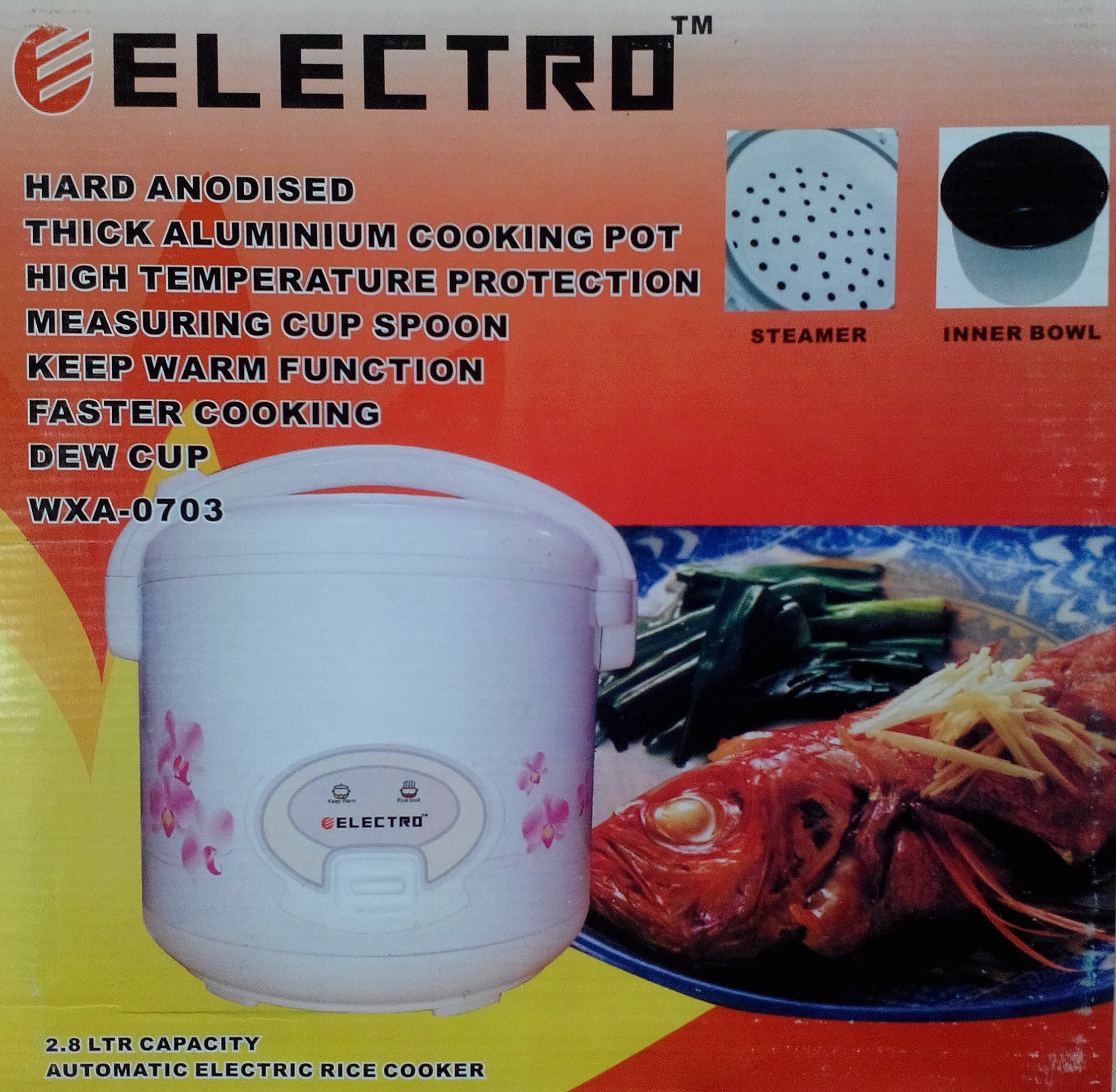 Electro rice cooker large image 0