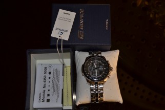 Casio edifice ef 558d 1av Chronograph watch From Singapore