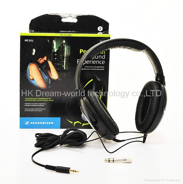 Sennheiser HD201 Fully Boxed Condition large image 0