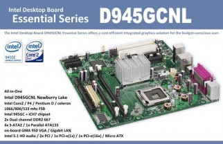 Intel D945GCNL Essential Series Motherboard