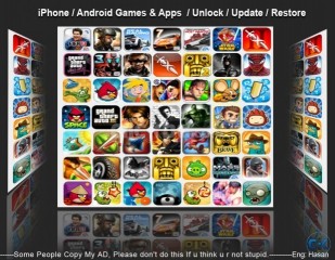 iPhone Android Games HD Unlock Jailbreak iTune account 
