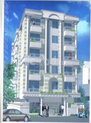 Nineteen flats Whole Building for sale at Nakhalpara.