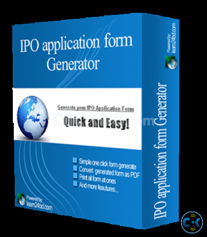 IPO form generator large image 0
