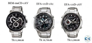 Casio Edifice Watch Collection at www.faanush.com