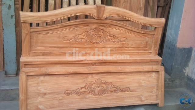 Bed made by original chittagong shegoon large image 0