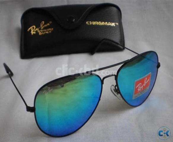 Ray Ban 3025 - 26 ALM Pacific Blue Mercury with Chromax Wall large image 0