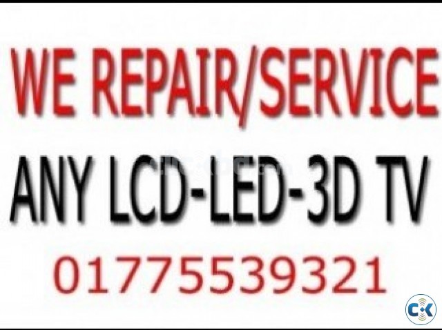 LCD LED 3D TV REPAIR With Warranty large image 0