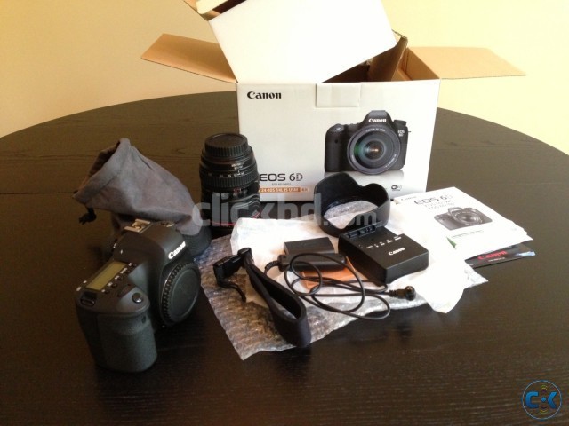 Canon EOS 6D Digital SLR Camera Black. Canon EOS 6D 20.2 MP large image 0