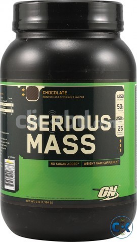 SERIOUS MASS 3 LB SERIOUS WEIGHT GAINER  large image 0