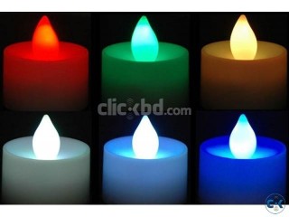 7 COLOUR CANDLE LIGHT ITEM CODE NCL PRICE 350 taka 7 Col