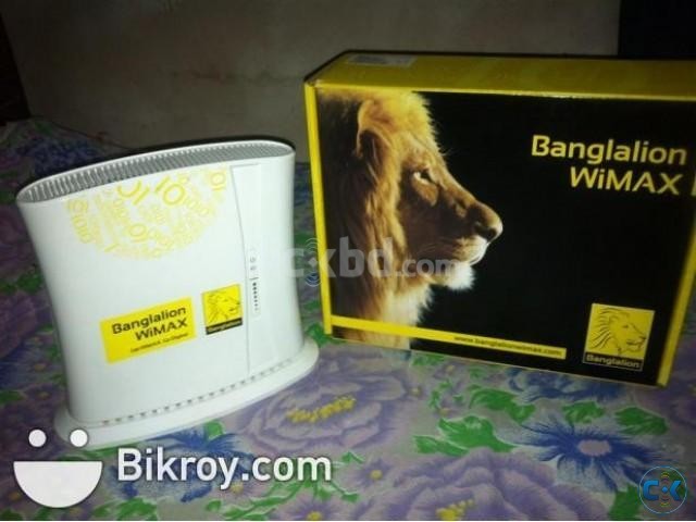 Banglalion Wimax indoor modem Built-in wifi large image 0