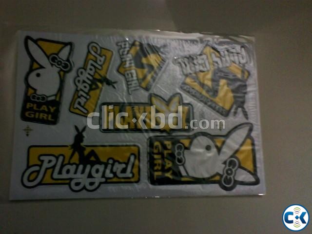 Playgirl Playboy stickers large image 0