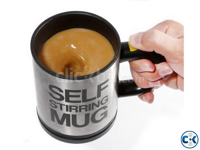 Self Stirring Coffee Mug large image 0