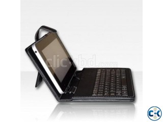 USB Leather Keyboard Case 10.1 For Tablet PC