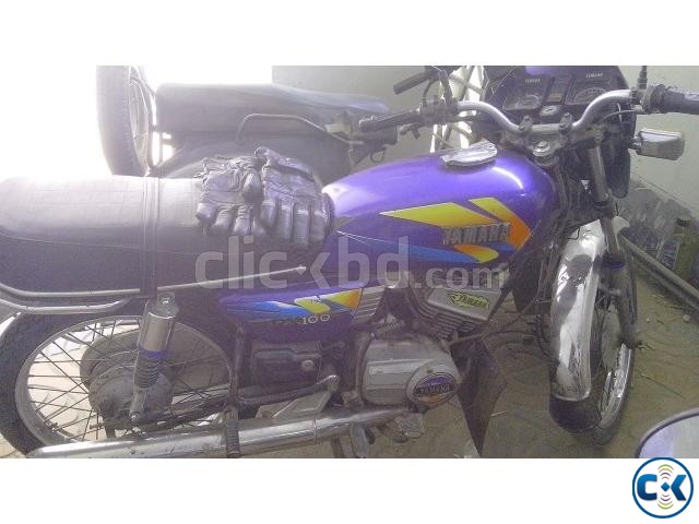 YAMAHA RX 100 BLUE SPECIAL EDITION TOP SPEED 125 KM large image 0