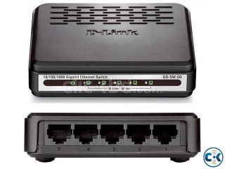 D-Link 5-port Ethernet 10-100 Switch