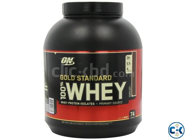 Gold Standard 100 Whey Protein 5 lbs large image 0