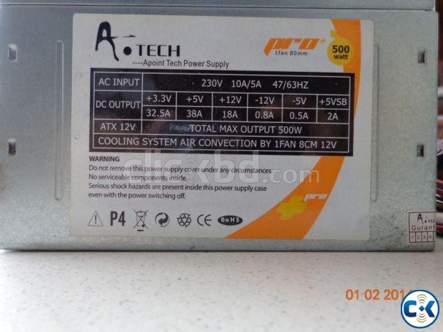 A.Tech 500w Power Supply large image 0