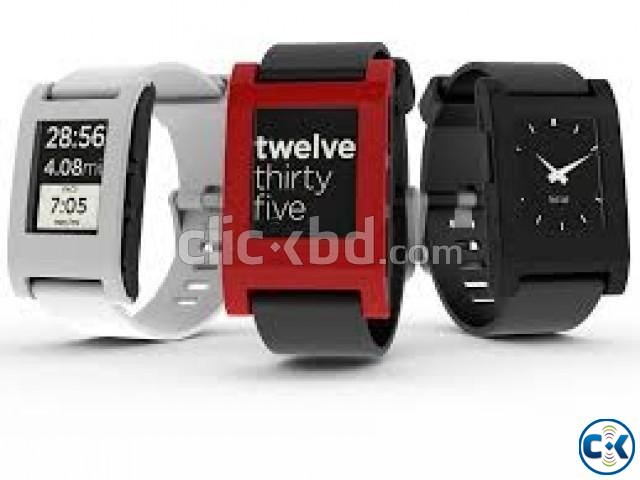 PEBBLE Smartwatch At Cheapest Price First In Bangladesh large image 0