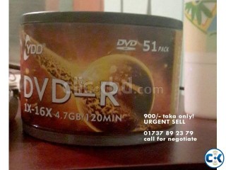 YDD DVD - R 51 Pack URGENT 