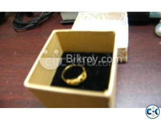 Gold ring for baby