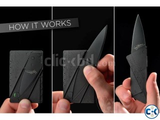 Eid Offer Ultra Thin Credit Card Folding Army Knife