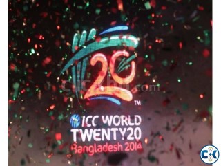 ICC T20 TICKETS V.I.P. STAND IN A ROW 