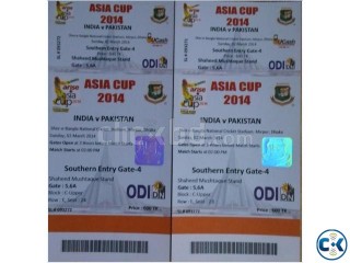 Asia cup INDIA vs PAKISTAN tickets for sale