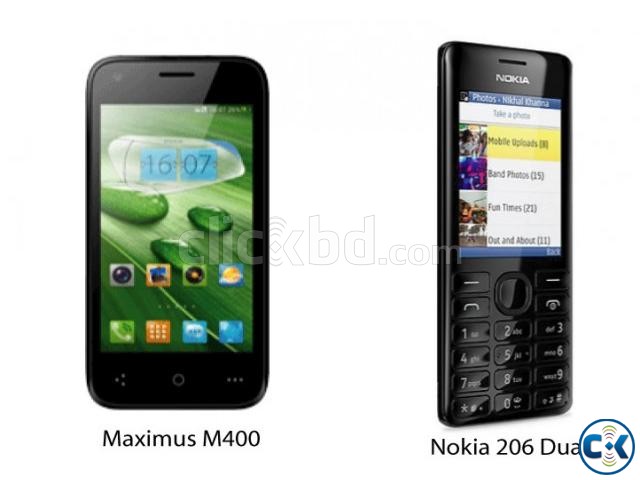 Nokia 206 Dual Maximus M400 Android 4.2.2  large image 0