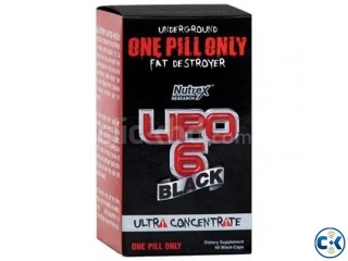 Nutrex Lipo-6 Black Ultra Concentrate Fat Destroyer 