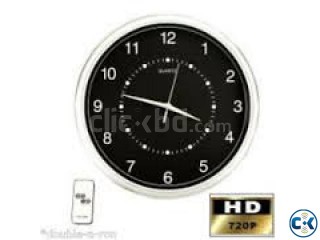 Spy Video camera Wall clock With Remote control