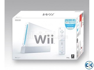 Wii modded Conslole play by copy dvd and hard drive