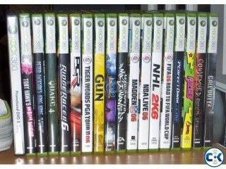 32 XBOX360 games for 1500 only. call-01917536377 see inside
