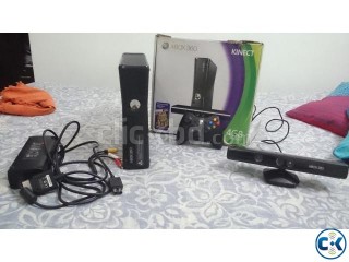 Xbox 360 slim Kinect for sale 